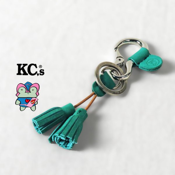 画像2: KCs  / ケイシイズ タッセルキーリング ヌバック (2)