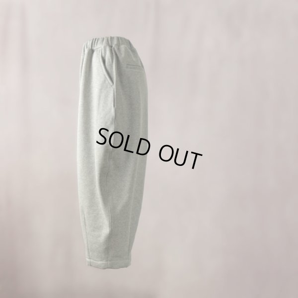 画像2: HARVESTY / ハーベスティ シルケット裏毛イージーサーカスパンツ (2)