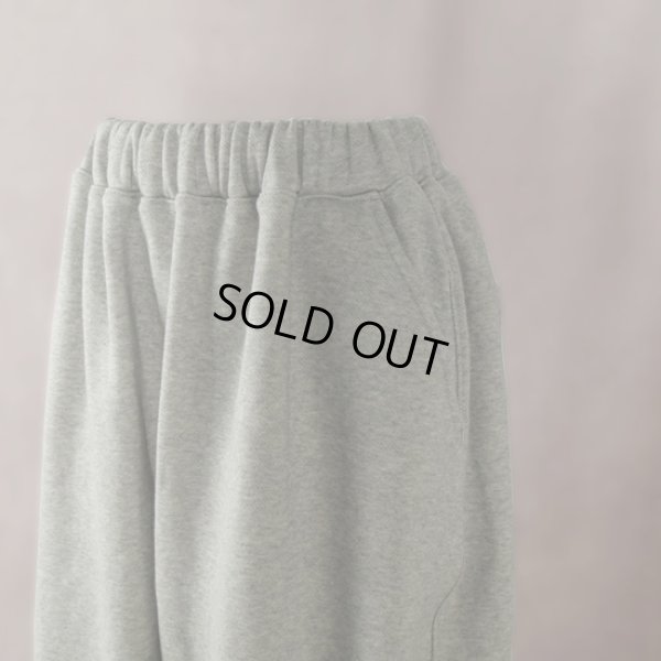 画像3: HARVESTY / ハーベスティ シルケット裏毛イージーサーカスパンツ (3)