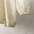 画像5: prit / プリット ランダムドット７分袖ボリュームスリーブコクーンプルオーバー (5)