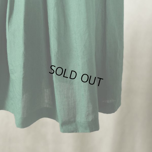 画像6: ina / イナ ウエスト紐 アイリッシュリネンタックスカート (6)