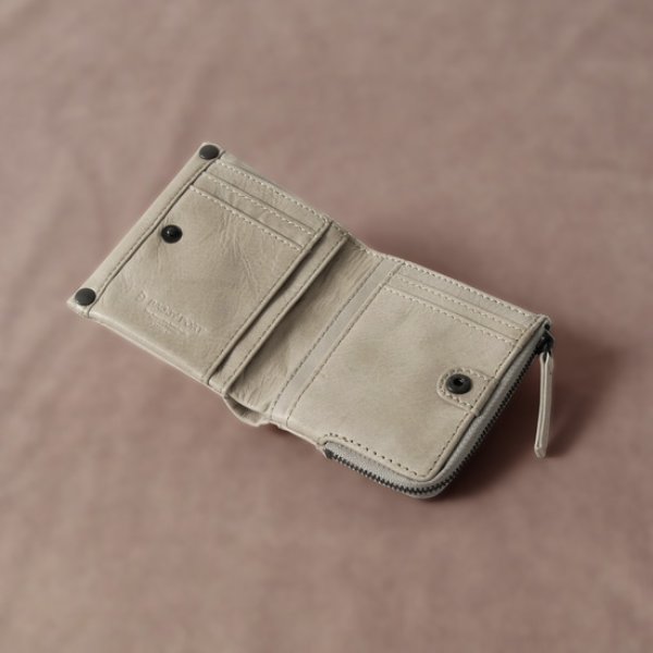 画像8: BAGGYPORT / バギーポート フルクロームWAX 2つ折りウォレット (8)