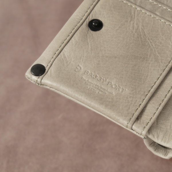 画像9: BAGGYPORT / バギーポート フルクロームWAX 2つ折りウォレット (9)