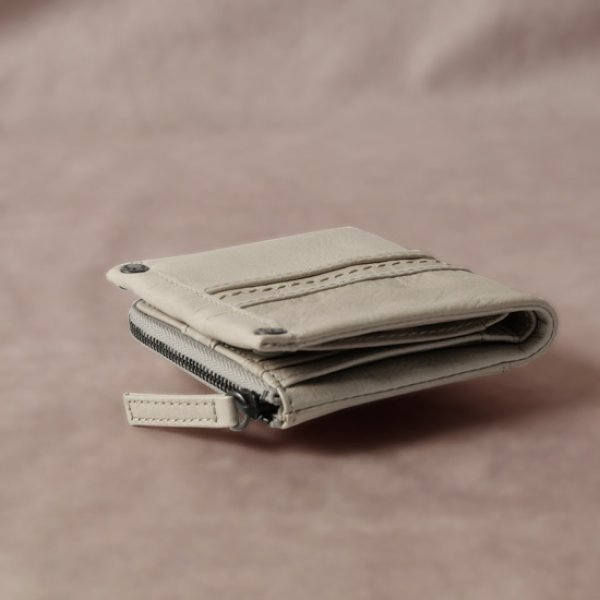 画像3: BAGGYPORT / バギーポート フルクロームWAX 2つ折りウォレット (3)