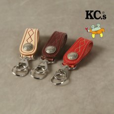 画像1: KCs / ケイシイズ ５セントキーリング ダイヤステッチ (1)