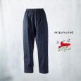 画像1: mizuiroind / ミズイロインド ハイウエストストレッチパンツ (1)