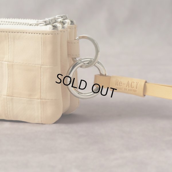 画像4: Re-ACT / リアクト パッチワークトリオポーチ (4)