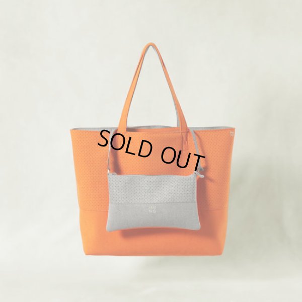 ミックスグレー×オレンジ