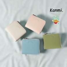 画像1: Kanmi / カンミ suama ショートウォレット (1)