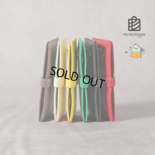 画像1: mononogu / もののぐ フラットロングウォレット (1)