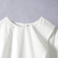 画像2: mizuiroind / ミズイロインド アシンメトリーレイヤードシャツ (2)