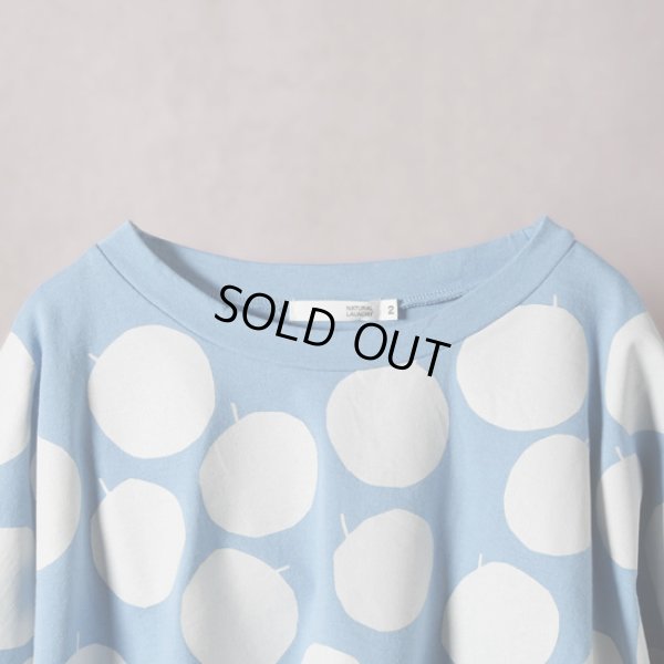 画像2: NATURALLAUNDRY / ナテュラルランドリー リンゴドットワイドT (2)