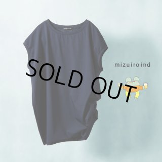 mizuiroind / ミズイロインド シアークルーネックT,レディース