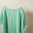 画像3: NATURALLAUNDRY / ナテュラルランドリー パネル 袖シャーリングプルオーバー (3)