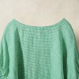 画像2: NATURALLAUNDRY / ナテュラルランドリー パネル 袖シャーリングプルオーバー (2)