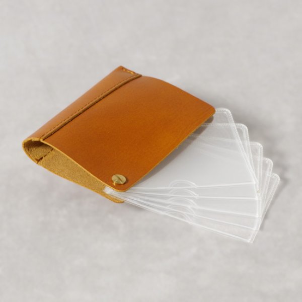 画像6: TIDEWAY / タイドウェイ LIGHT LEATHER CARD CASE (6)