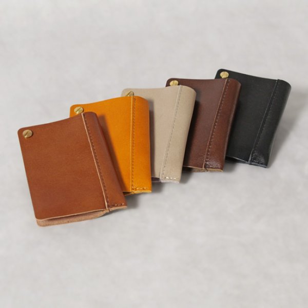 画像15: TIDEWAY / タイドウェイ LIGHT LEATHER CARD CASE (15)