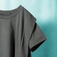 画像4: mizuiroind / ミズイロインド クルーネックショルダータックTシャツ (4)