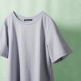 画像4: mizuiroind / ミズイロインド クルーネックフレアTシャツ (4)