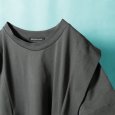 画像3: mizuiroind / ミズイロインド クルーネックショルダータックTシャツ (3)