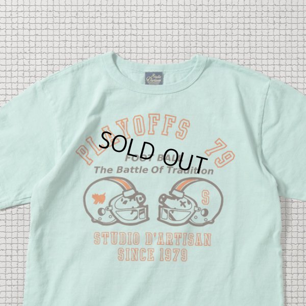 画像4: STUDIOD'ARTISAN / ステュディオダルチザン USAコットンプリントTシャツ (4)