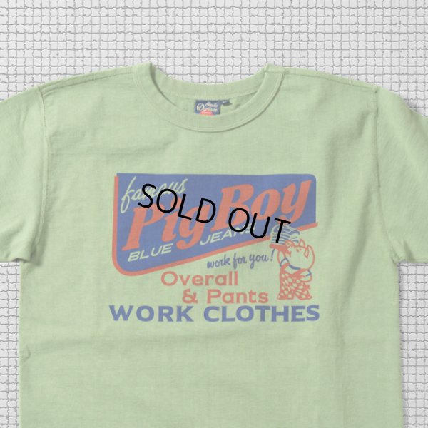 画像2: STUDIOD'ARTISAN / ステュディオダルチザン 吊り編みプリントTシャツ (2)