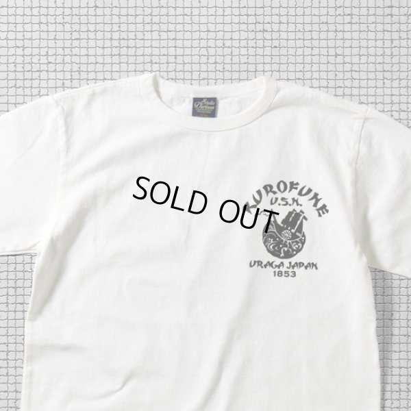 画像3: STUDIOD'ARTISAN / ステュディオダルチザン 黒船 U.S.N.Tシャツ (3)