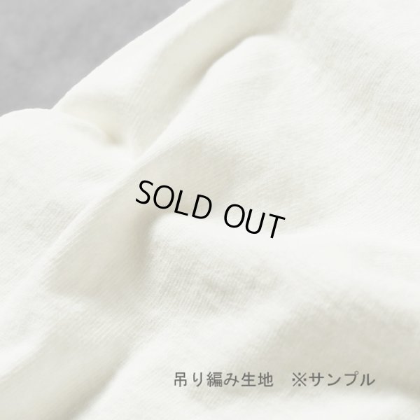 画像6: STUDIOD'ARTISAN / ステュディオダルチザン 吊り編みプリントTシャツ (6)