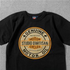 画像3: STUDIOD'ARTISAN / ステュディオダルチザン 吊り編みプリントTシャツ (3)