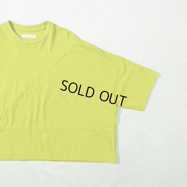 画像4: ESTROISLOSE / エストゥロワルーズ シック天竺切替Tシャツ (4)