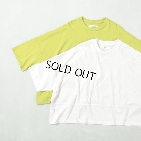 画像9: ESTROISLOSE / エストゥロワルーズ シック天竺切替Tシャツ (9)