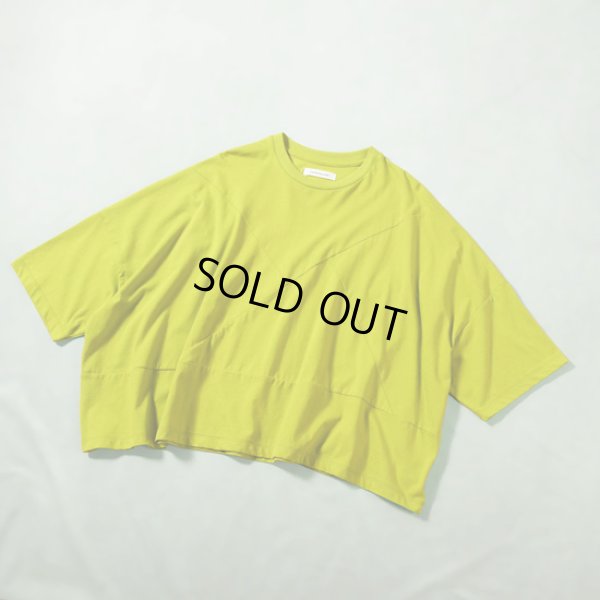 画像5: ESTROISLOSE / エストゥロワルーズ シック天竺切替Tシャツ (5)