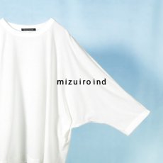 画像1: mizuiroind / ミズイロインド シアークルーネックT (1)
