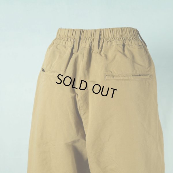 画像7: sasanqua by trees / サザンカバイツリーズ コットンリネンウェザーバナナトラウザー (7)