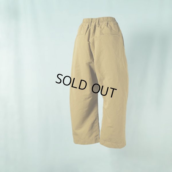 画像6: sasanqua by trees / サザンカバイツリーズ コットンリネンウェザーバナナトラウザー (6)