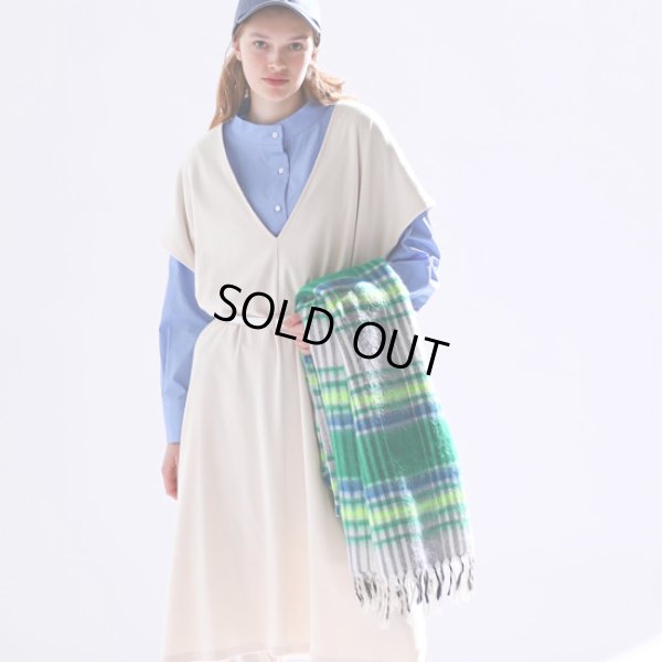 画像6: KELEN / ケレン デザインカラーチェックストール ORAL (6)