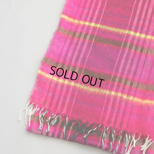 画像12: KELEN / ケレン デザインカラーチェックストール ORAL (12)