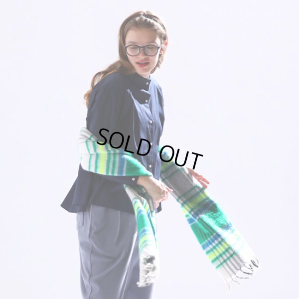 画像4: KELEN / ケレン デザインカラーチェックストール ORAL (4)