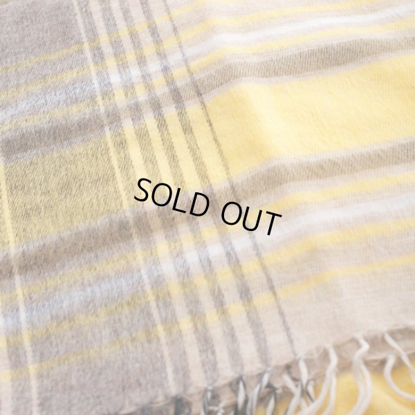 画像10: KELEN / ケレン デザインカラーチェックストール ORAL (10)