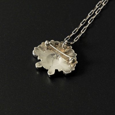 Indian Jewelry / インディアンジュエリー インレイブローチペンダント