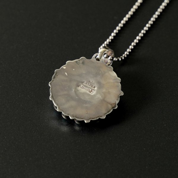 画像5: Indian Jewelry / インディアンジュエリー インレイペンダント サンフェイス (5)