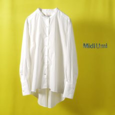 画像1: MidiUmi / ミディウミ ボリュームスリーブシャツ (1)