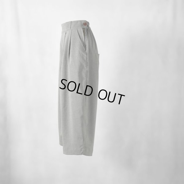 画像3: HARVESTY / ハーベスティ ワイドエッグクロップドパンツ (3)