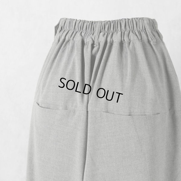 画像8: HARVESTY / ハーベスティ ワイドエッグクロップドパンツ (8)