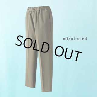 mizuiroind / ミズイロインド ウールブレンドイージーワイド