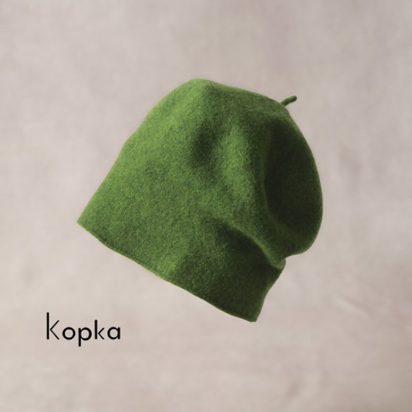画像1: kopka / コプカ woollen ロールアップベレー (1)