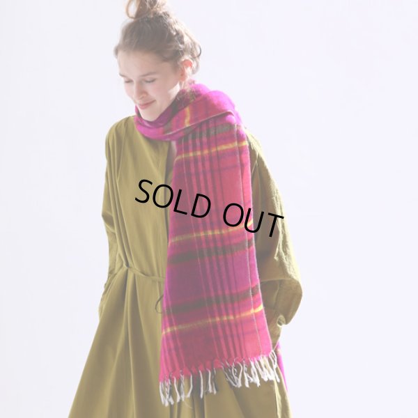 画像11: KELEN / ケレン デザインカラーチェックストール ORAL (11)