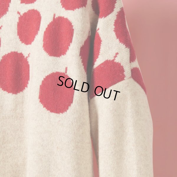 画像3: NATURAL LAUNDRY / ナテュラルランドリー エアー リンゴジャガードプルオーバー (3)