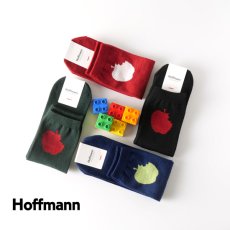 画像1: Hoffmann / ホフマン ウール&コットン りんご柄 (1)
