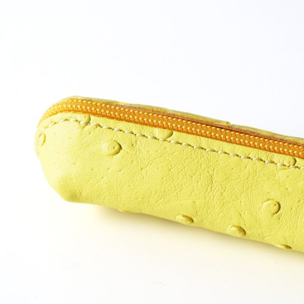 画像3: KCs / ケイシイズ コインケース パセルス スムースオーストリッチ (3)